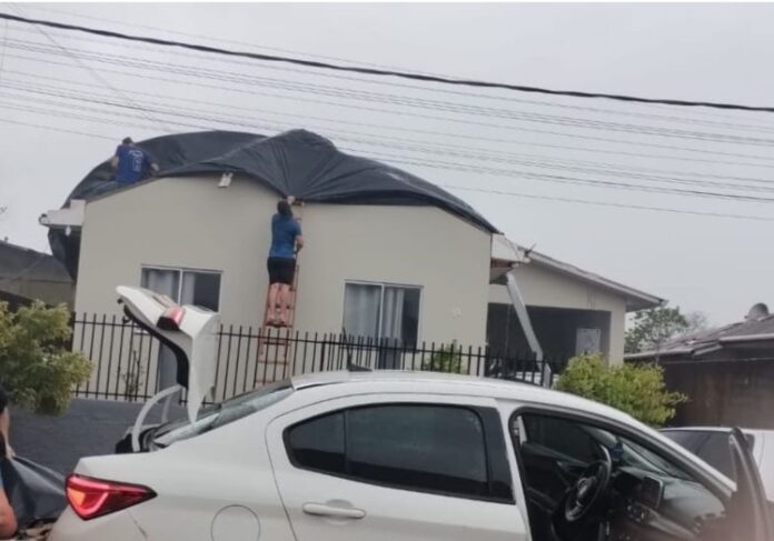 Temporais em Santa Catarina