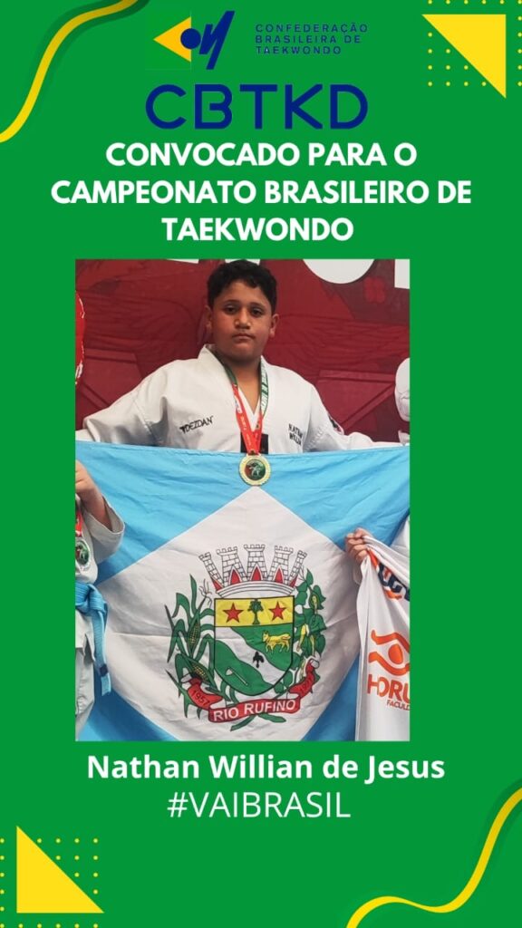 Atletas de Rio Rufino disputam Brasileiro de Taekwondo na próxima semana 3 ae20ee18 179a 4df8 92fd e1fd286f7234