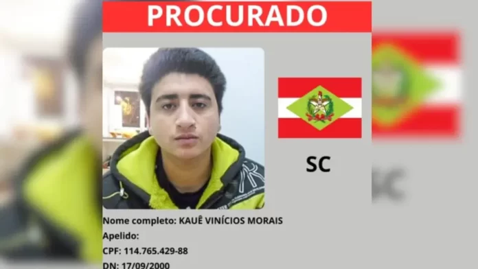 Quem é o criminoso mais procurado de SC que aparece em “lista vermelha”