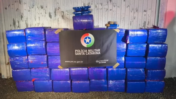 Polícia apreende 842 kg de maconha em casa que servia de depósito em Araranguá