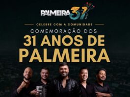 Palmeira comemora 31 anos com programação especial para a comunidade
