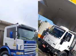 ATUALIZAÇÃO: Caminhões furtados em Otacílio Costa são encontrados em Caçador